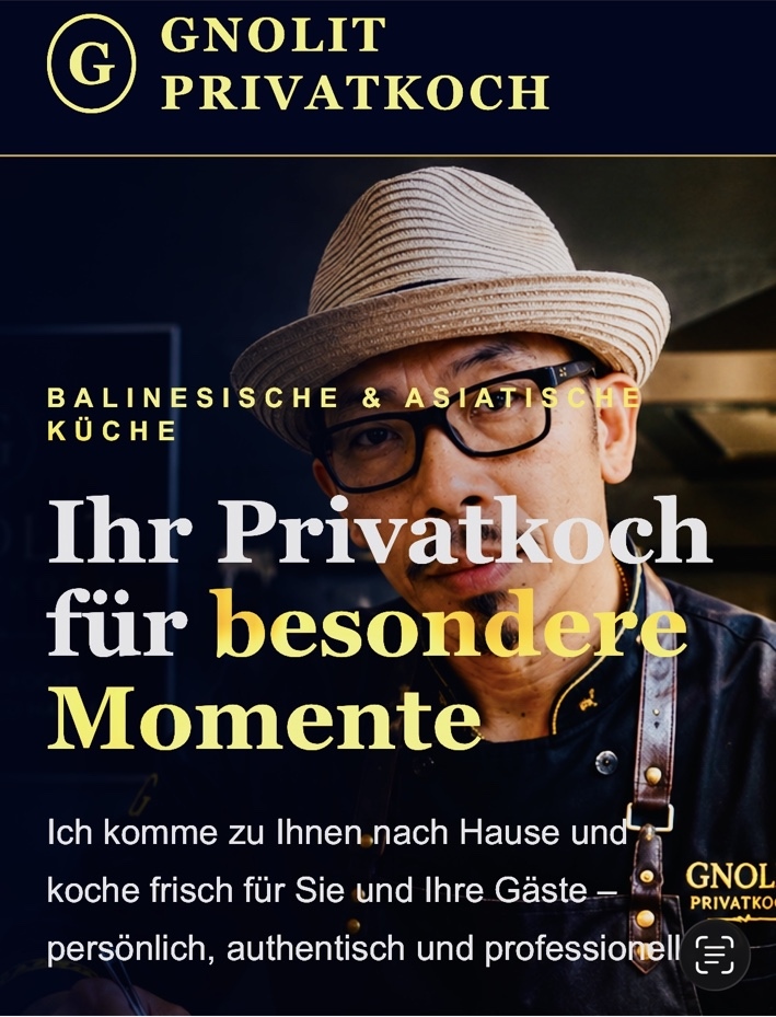 GNOLIT Privatkoch – Ihr Privatkoch für besondere Momente